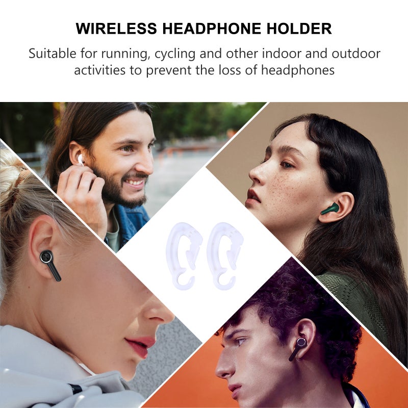 2pcs Anti-lost Earphone Hook Headphone Clip Compatible For AirPods Pro/2/1 - Image 5