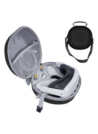 Shockproof Hard Case for Meta Oculus Quest 3 VR Gaming Headset and Touch Controllers Waterproof Carrying Case Storage Bag Travel Portable Organizer with Mesh Pocket (Black) - pzsku/Z04B7574672D2A7A6DF7AZ/45/1743489552/7b0e3d8a-4280-43a6-a4e7-1bba39e4e7ea