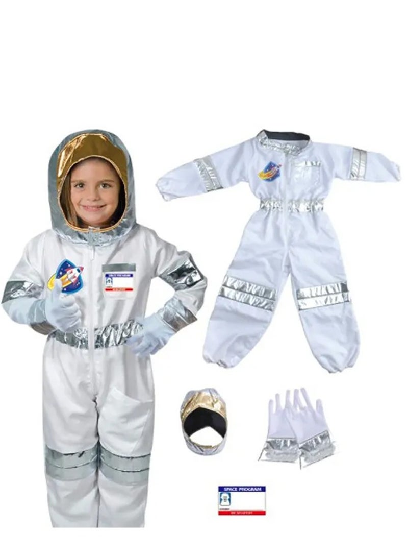 برين جيجلز قهقهات الدماغ زي رائد فضاء للأطفال زي الفضاء التظاهري، مجموعة لعب الأدوار - Image 4