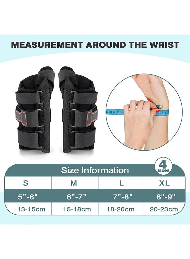Wrist Brace & Thumb Spica Splint, for De Quervain's Tenosynovitis, Tendonitis, Carpal Tunnel & Arthritis Wrist Support Thumb Splint (Left Hand - Medium) - Image 2