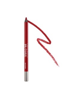 Urban Decay 24/7 Glide On Lip Pencil Waterproof & Longwearing Lip Liner Smooth Creamy & Moisturizing Formula With Vitamin E Prevents Lipstick From Feathering Bad Blood (Deep Red) 0.04 Oz  - Image 2