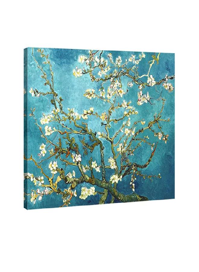 Wieco Art Wieco Art Giclee Canvas Prints Wall Art for Wall Decor by Van Gogh Paintings Almond Blossom Modern One Piece Stretched and Framed Abstract Flowers Artwork Home Office Decorations - Image 1