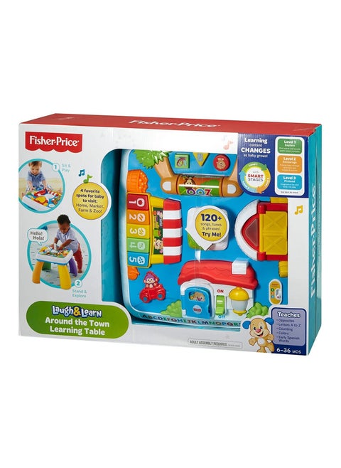 Fisher Price Laugh 'n Learn Around The Town Learning Table