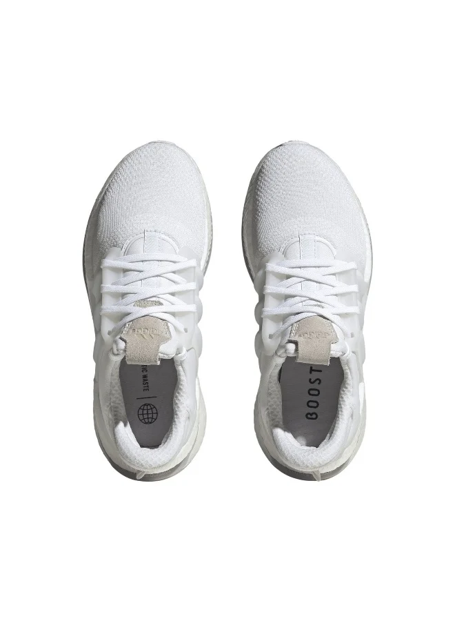 adidas Originals X_Plrboost J White Running Shoes For Kids Unisex 3