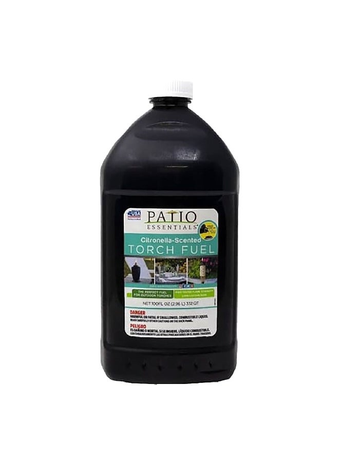 Patio Essentials Citronella Scented High-Performance Fast-Acting Torch Fuel 2.96 Liter PETF100-P  - Image 1