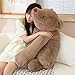 SNOWOLF Large Bear Stuffed Animals 315 Brown Bear Plush Throw Pillow Super Cute Kawaii Plushie Toys Gifts for Boys Girls Adults 80cm Brown - Image 2