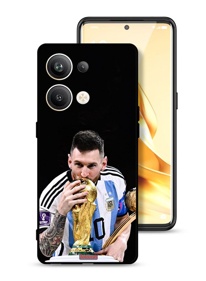 Tolwak Oppo Reno9 Pro Plus 5G Protective Case Cover Messi - Image 1