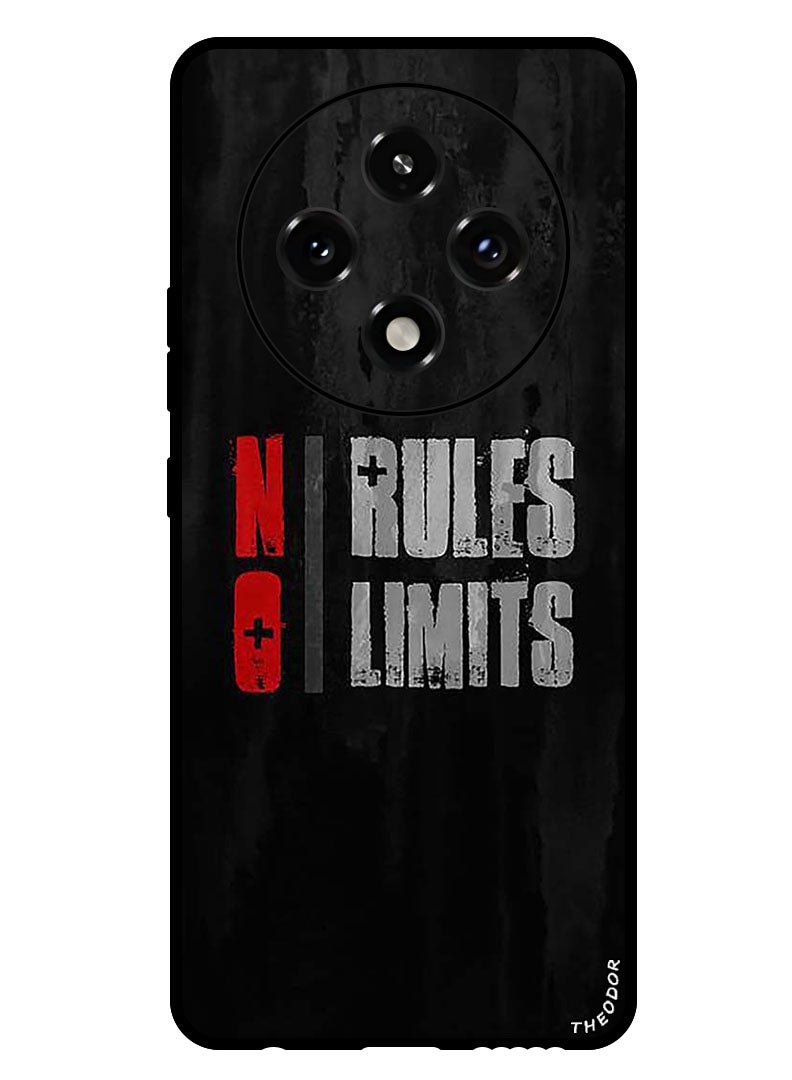 Theodor Protective Case Anti Scratch Shock Proof Bumper Cover For Oppo A3 Pro No Rules - Image 1
