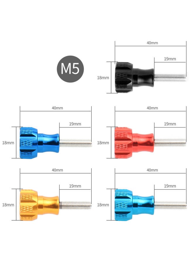 Generic Aluminum Alloy Screw Accessories GoPro11 Series 360 Xinjiang Sports Camera Metal Long And Short Color Screw Nut-Color:Gold-Long + Wrench + Nut  - Image 5