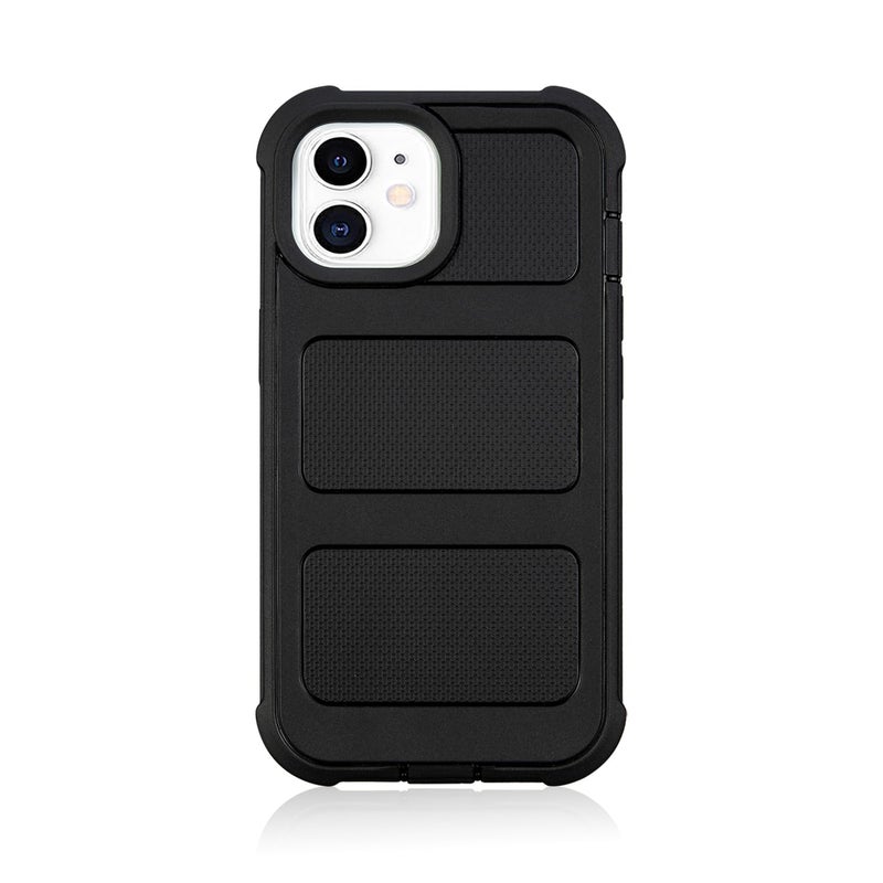 Saiboro for Defender iPhone 12 Case with Clip,Holster with Kickstand,for Heavy Duty iPhone 12 Phone Case Rugged 2 Layers of Sturdy,Anti-Drop for Phone Case iPhone 12Case Protective(Black) - Image 2