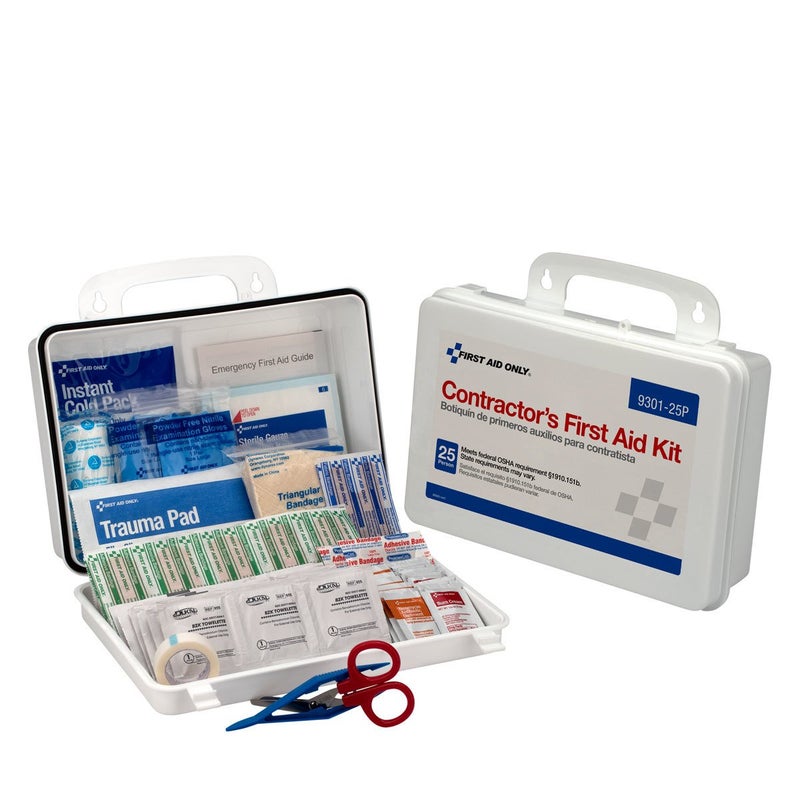 First Aid Only 930125P 25Person Contractors Emergency First Aid Kit for Home Renovation Job Sites and Construction Vehicles 176 Pieces - Image 4