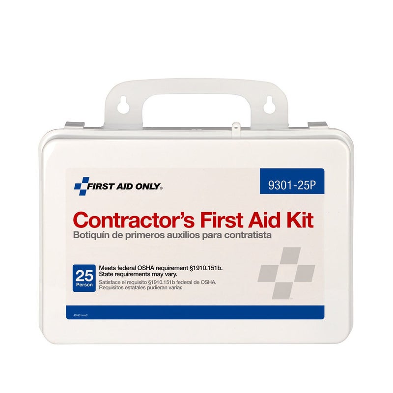 First Aid Only 930125P 25Person Contractors Emergency First Aid Kit for Home Renovation Job Sites and Construction Vehicles 176 Pieces - Image 3