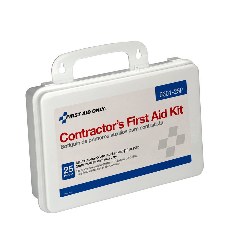 First Aid Only 930125P 25Person Contractors Emergency First Aid Kit for Home Renovation Job Sites and Construction Vehicles 176 Pieces - Image 2