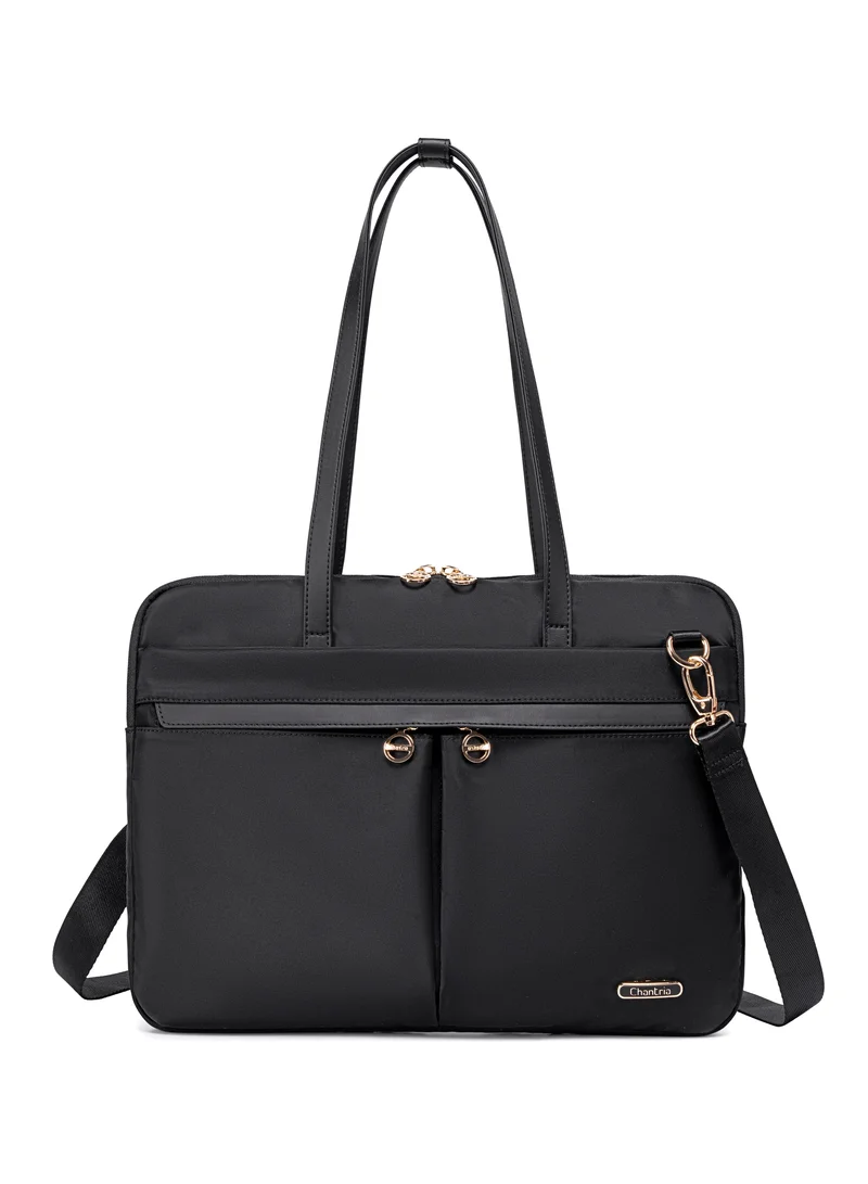 شانتريا حقيبة لابتوب نسائية متينة مقاومة للماء متعددة الجيوب للاستخدام اليومي والعمل والدراسة