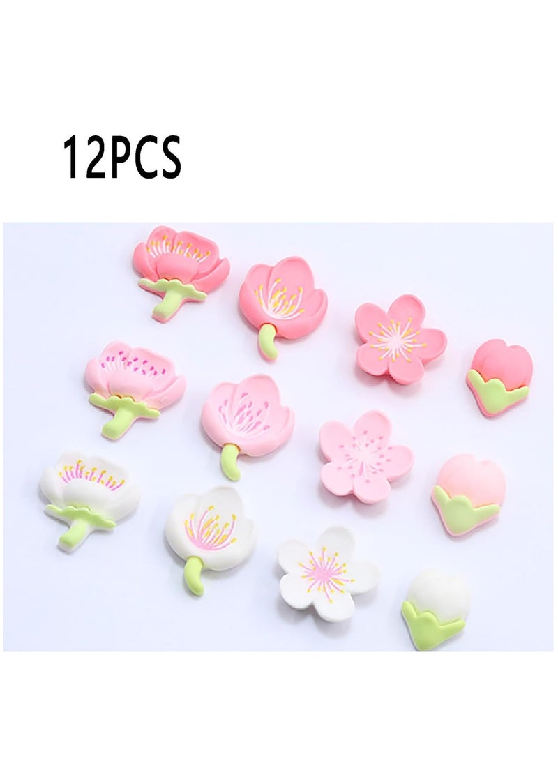 SYOSI Plant Magnets Flowers for Potted Safe Magnet Charms Indoor Unique Gifts Set of 12 and Outdoor Decoration with a Touch of Humor - Image 2
