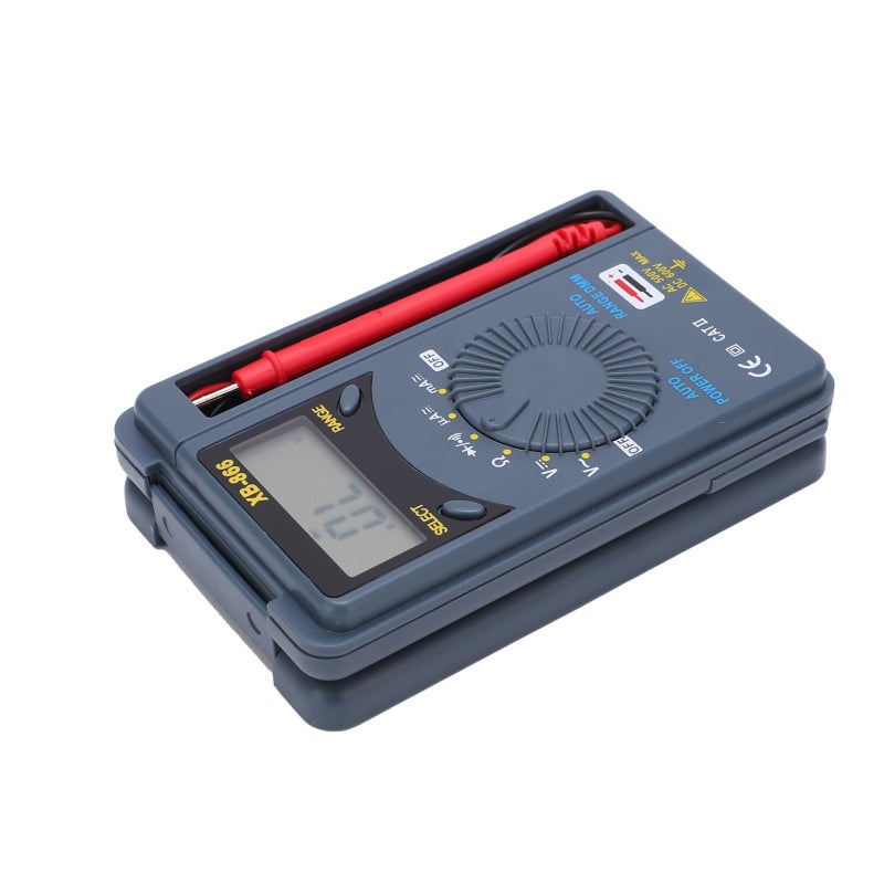 Digital Multimeter: Pocket-sized Portable Tester - Multi-functional High Accuracy Meter With Adjustable Back Bracket & Clear Digital Display for Electricians, Home Repairs, and Field Testing - Image 5