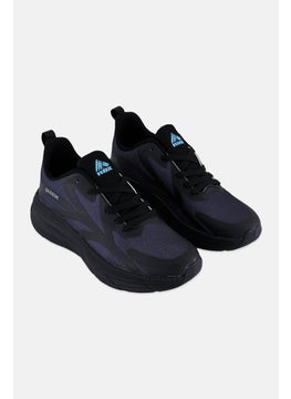 RBX Men Lace Up Running Shoes, Black  - Image 1