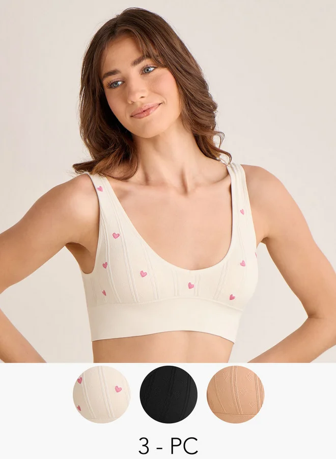 Splash FAV 3-Pack Bralette Seamless
