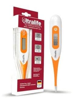 ألترا لايف Ultralife Digital Thermometer With Flexible Tip (DMT-4333) / ترمرومتر قياس حرارة الجسم ألترالايف ذات رأس مرنة 