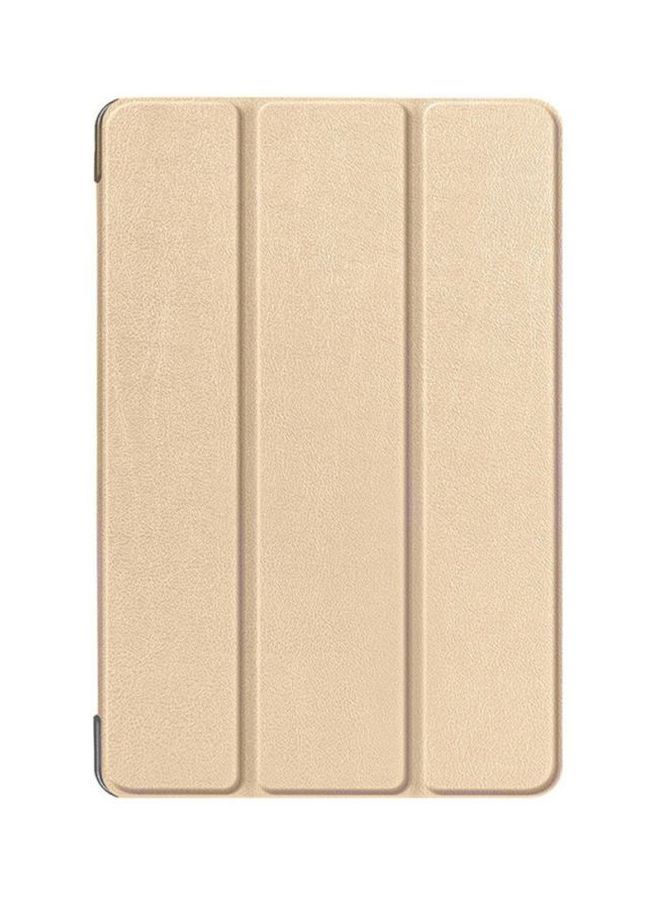 NIBEMINENT Protective Flip Case Cover For Samsung Galaxy Tab A (2019, 8.0) SM-T290 Beige - Image 1