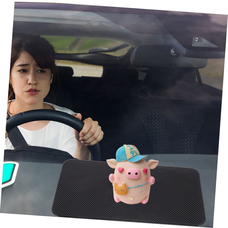 2Pcs Non Slip Car Dashboard Phone Mat Adhesive Anti Slip Pad for Mobile Phone Compact Safe - Image 3