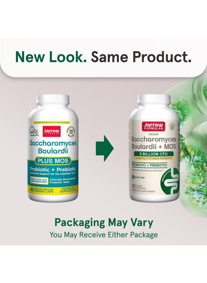 جارو فورملاز بروبيوتيك خميرة ساكرومايسز بولاردي من جارو فورميولا + خميرة بروبيوتيك 5 مليارات وحدة تشكيل مستعمرة لدعم صحة الأمعاء، مكملات غذائية لصحة الأمعاء للنساء والرجال، 90 كبسولة نباتية، إمداد لمدة 90 يومًا - Image 2