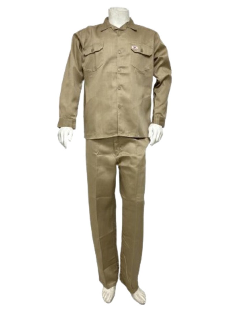 Volta volta uniform suit pant shirt beige  - Image 1