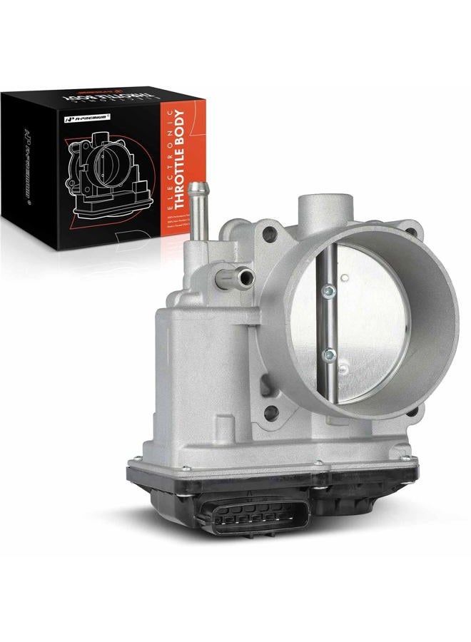 A-Premium Fuel Injection Throttle Body Compatible with Infiniti QX56 2004-2010 Nissan Armada NV2500 NV3500 2012-2017 Pathfinder 2012 Titan 2012-2015 - Image 1