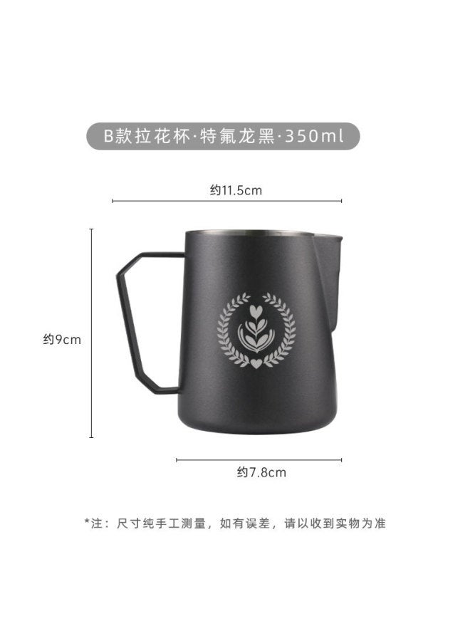 Coffee Cup Pointed Mouth 304 Stainless Steel Milk Bubble Cup With Fancy Coffee Cup Utensils
