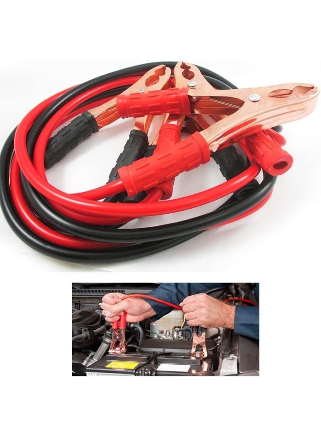 ECVV Heavy Duty Jumper Cables for Car Battery, Automotive Booster Cables for Jump Starting Dead or Weak Batteries with Carrying Bag Included - Image 4