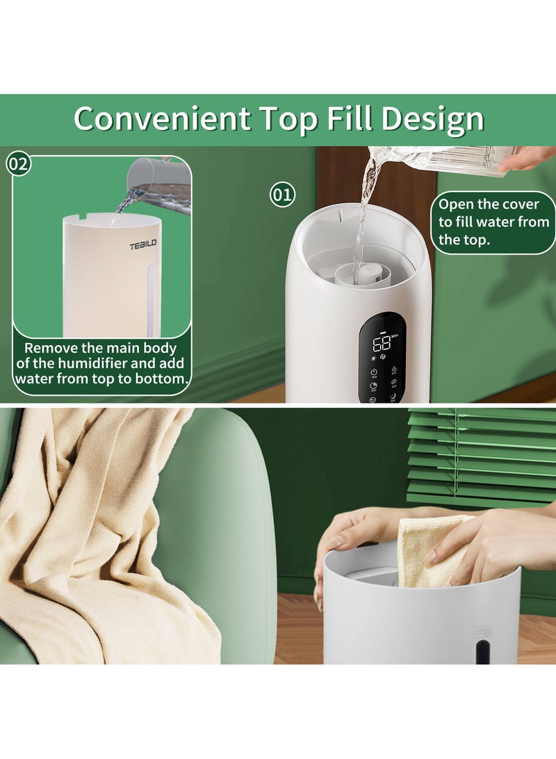 مرطبات لغرفة 9L الموجات فوق الصوتية باردة ضباب مرطب - Image 3