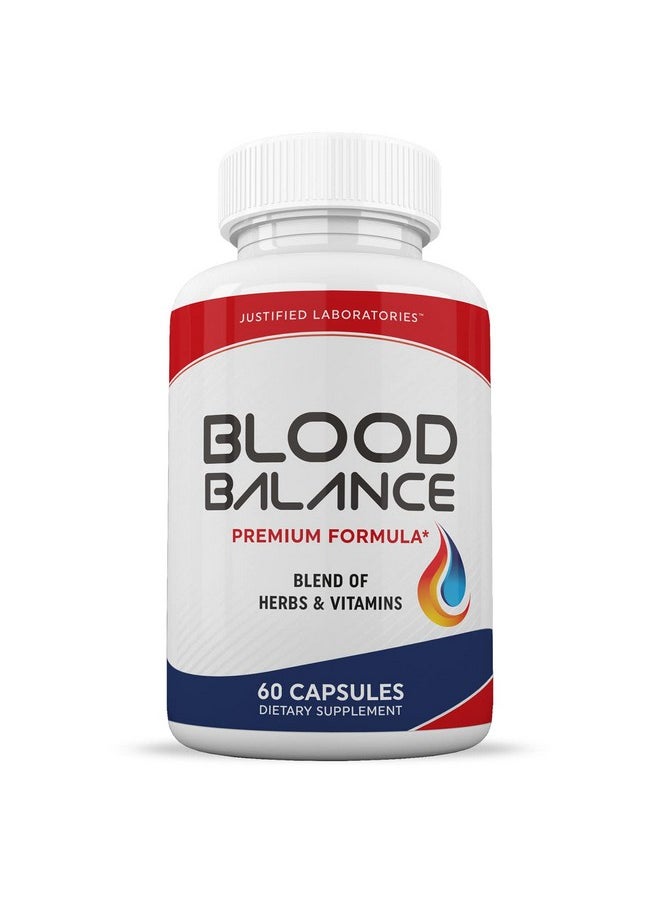 جاستفايد لابوراتوريز - (عبوة من 3 قطع) أقراص المكملات الغذائية Blood Balance Advanced Formula 620MG 180 كبسولة - Image 1