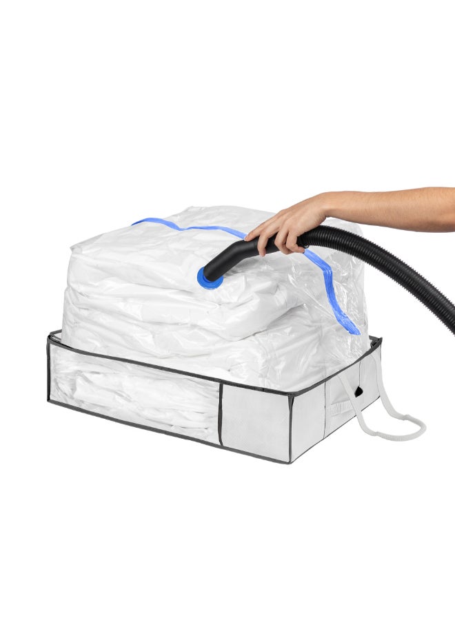 COMPACTOR Soft and Luxurious King Duvet Inner with Pillow Set White 15 x 45 x 65 cm RAN11957 - Image 5