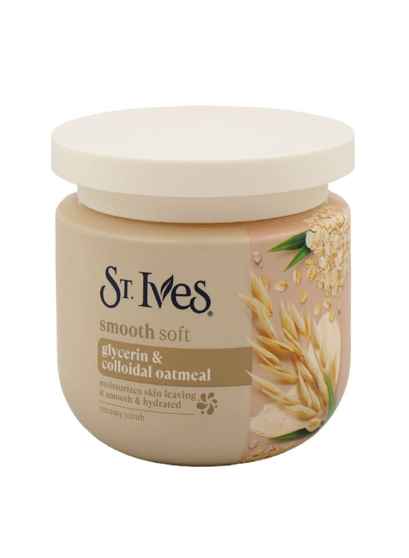 St. Ives Smooth Soft Glycerin & Colloidal Oatmeal Creamy Scrub 300g
