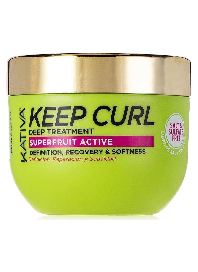 Kativa Kativa Keep Curl Deep Treatment 500ml  - Image 1