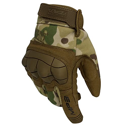 ZaySoo Mechanx Motorcycle Army Shooting Tactical Outdoor Breathable Riding Gloves for Boys & Men - Army Brown - Image 4