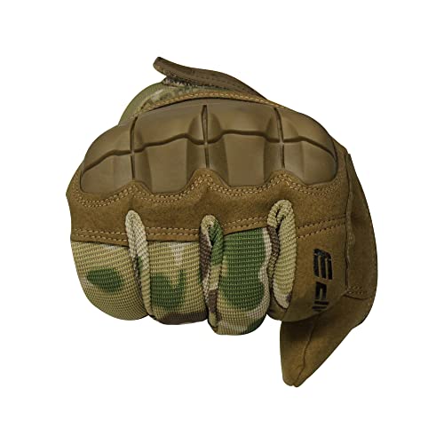 ZaySoo Mechanx Motorcycle Army Shooting Tactical Outdoor Breathable Riding Gloves for Boys & Men - Army Brown - Image 3
