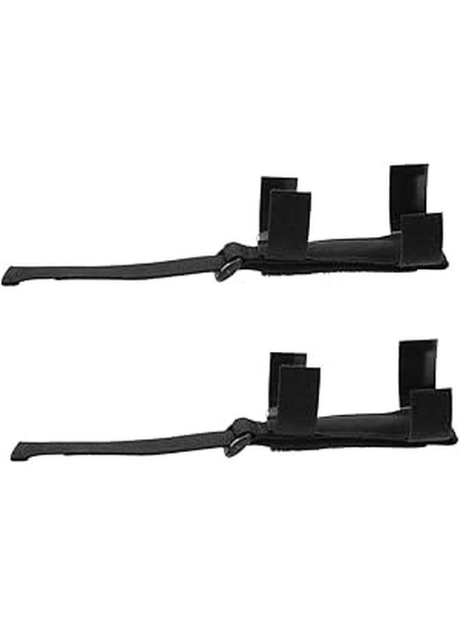 2Pcs Elastic Eating Assistance Cutlery Slip Resistant Hand Support Aid For Elderly Disabled Users Utensil Holder Stable Grip Controlled Meals Portable Adaptive Dining - Image 1
