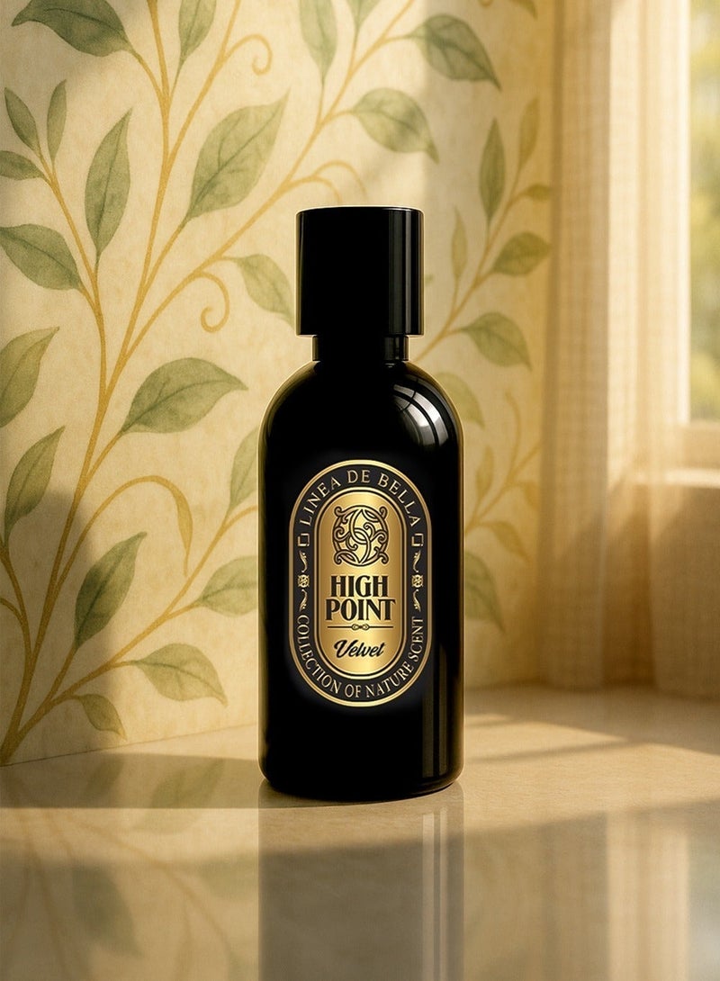 Linea De Bella Highpoint Collection Velvet EDP 30ML | Long Lasting Unisex Perfume with Floral & Musky Fragrance - Image 4