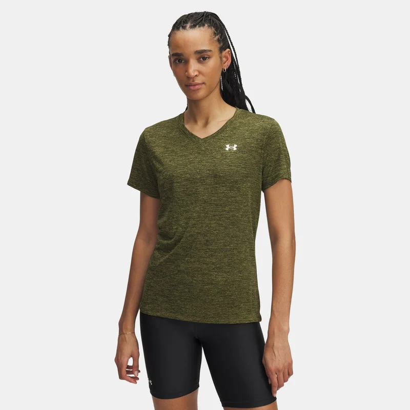 UNDER ARMOUR Women's UA Tech™ Twist V-Neck T-Shirt