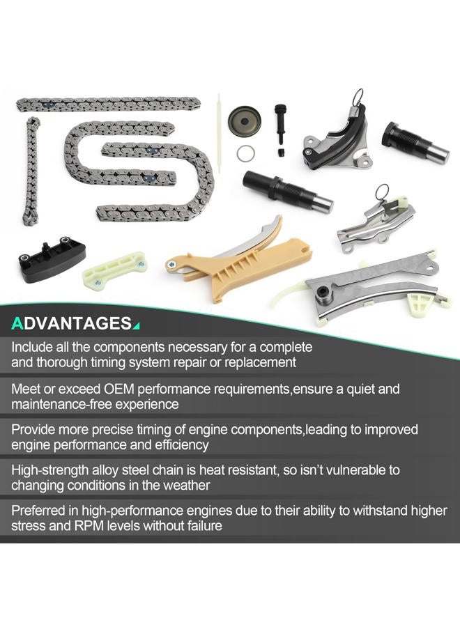 lizhengparts Timing Chain Kit For 1997-2010 For Ford Explorer,2005-2010 For Ford Mustang,2001-2010 For Ford Ranger,2001-2010 For Mazda B4000,1998-2010 For Mercury Mountaineer 4.0L V6 - Image 5