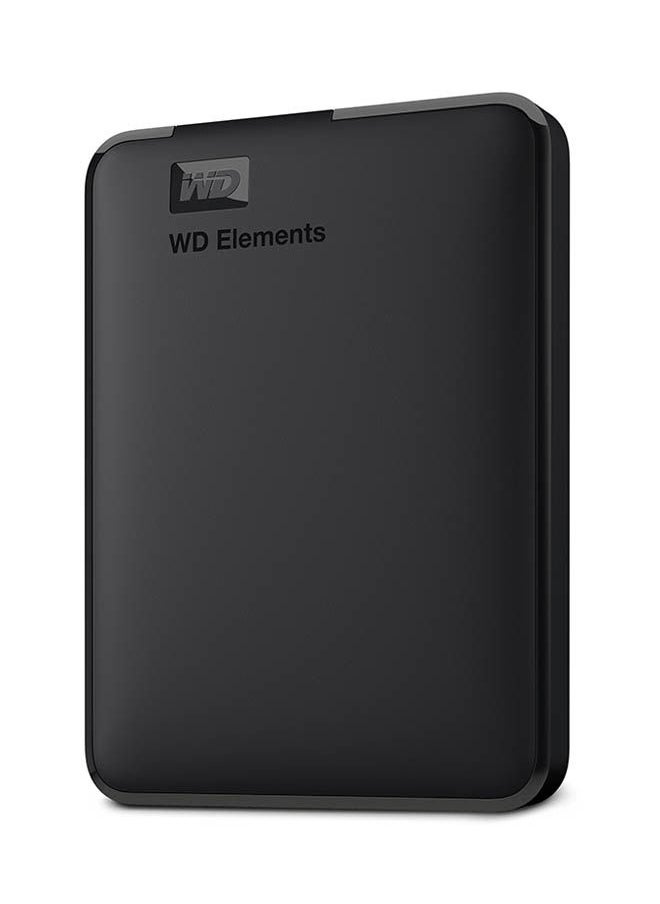 دبليو دي دي قرص صلب خارجي محمول 1TB Elements USB 3.0 - سرعة قراءة USB Type A 520 ميجابايت في الثانية، سرعة كتابة 480 ميجابايت في الثانية، أسود، WDBUZG0010BBK 1 TB  - Image 3