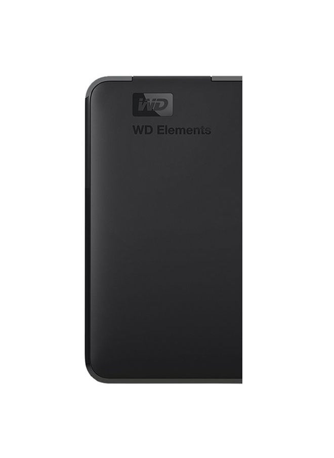دبليو دي دي - قرص صلب خارجي محمول 1TB Elements USB 3.0 - سرعة قراءة USB Type A 520 ميجابايت في الثانية، سرعة كتابة 480 ميجابايت في الثانية، أسود، WDBUZG0010BBK 1 TB - Image 1