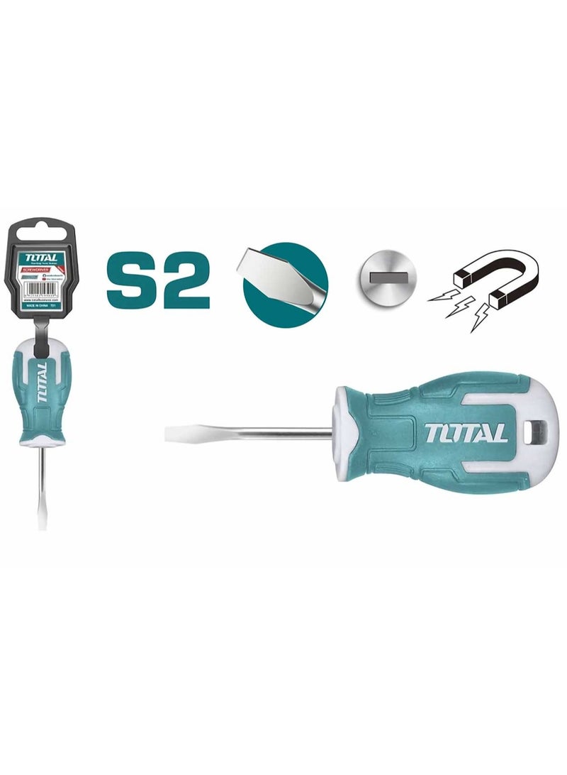 توتال TOTAL مفك براغي مشقوق SL6.5x38mm 1.5 بوصة THT266038 - Image 2