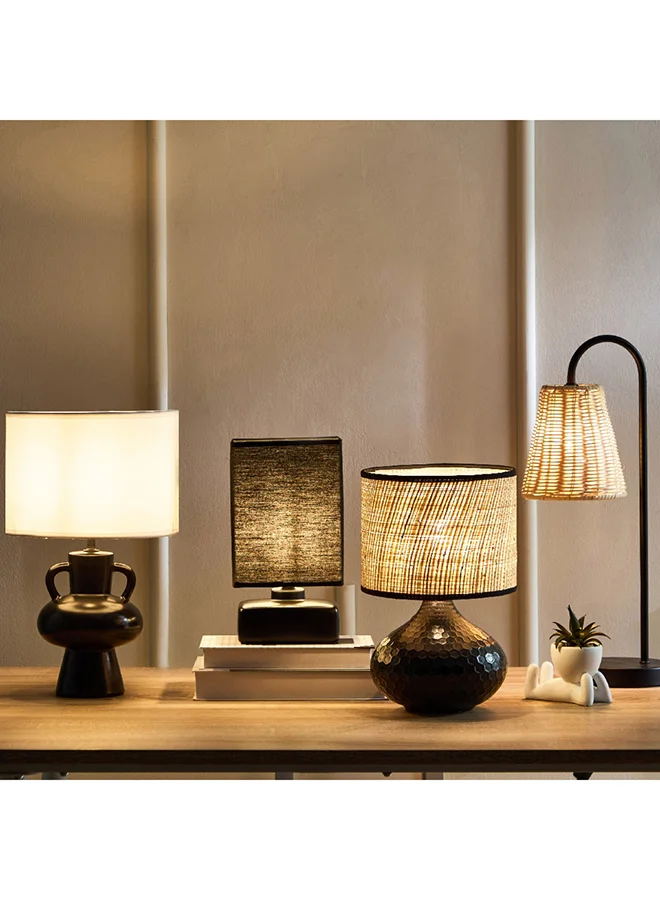 Home Box Caspian Ceramic Table Lamp 15 x 28 x 12 cm