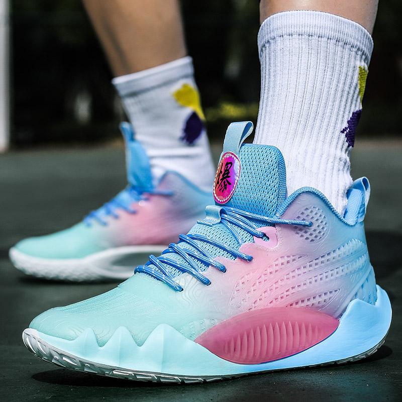 Kt8 Basketball Shoes Men'S Luminous Blade 2 Practical Sneakers Children'S Students Breathable Sneaker Yu Shuai 17 Running Shoes - Image 1