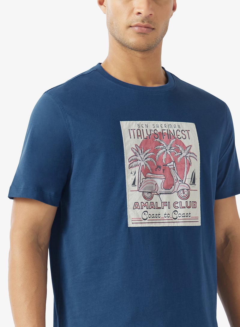 Ben Sherman Printed Crew Neck T-Shirt - Image 3