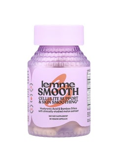 Lemme Lemme, Smooth, Cellulite Support & Skin Smoothing, 30 Vegan Capsules  - Image 1
