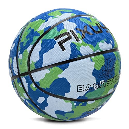 PIXUYE Kids Basketball Size 3 22Youth Basketball Size 5275 for Indoor Outdoor Pool Play GamesTraining for BeginnerBoysGirls - Image 1