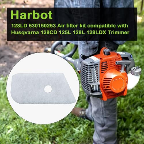 Harbot 128LD 128CD Air Filter Fuel Spark Plug for 530150253 HUSQVARNA 125L 128L 128LDX 128C 124L 125E 125R 124C 125C 125LDX 125RJ 128R 128RJ Trimmer Parts - Image 2